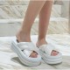 GUCCI GG PLATFORM SLIDE WHITE – SLAPI DAMĂ