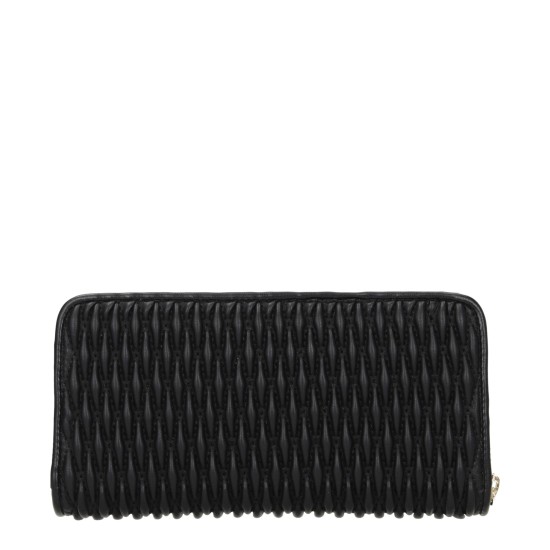 VERSACE JEANS COUTURE PORTOFEL – NEGRU CU DETALII AURII