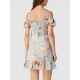ROCHIE MINI GUESS CU IMPRIMEU FLORAL 