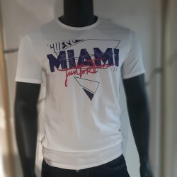 T-SHIRT GUESS MEN CN SS SLIPT SUPER SLIM FIT ALB