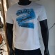 T-SHIRT GUESS "SUN FREE" WHITE