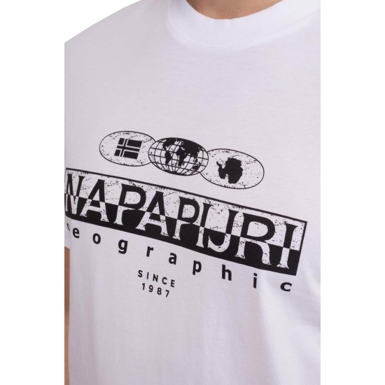 T-SHIRT NAPAPIJRI "SALFRIN" BRIGHT WHITE