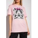 T-SHIRT VERSACE JERSEY / SILVER BAROQUE PINK