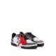 OFF-WHITE VULCANIZED LOW – SNEAKERS PIELE BĂRBAȚI WHITE/BLACK/GRAY CU DETALIU ROȘU