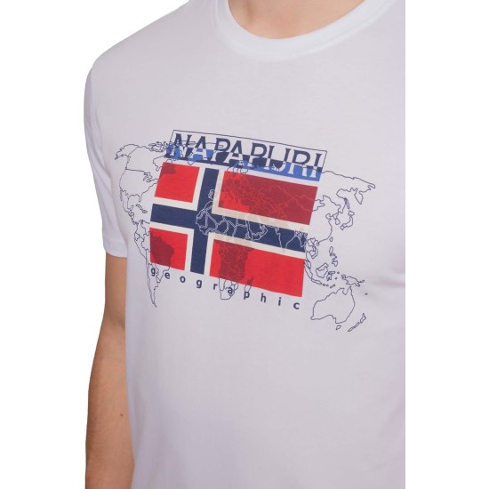 T-SHIRT NAPAPIJRI "SEVERIN" BRIGHT WHITE