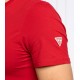 GUESS – TRICOU ROȘU CAMUSPACE CU IMPRIMEU GRAFIC