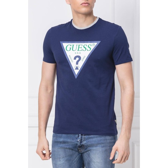 GUESS JEANS T-SHIRT GUESS CLUB EXTRA SLIM FIT