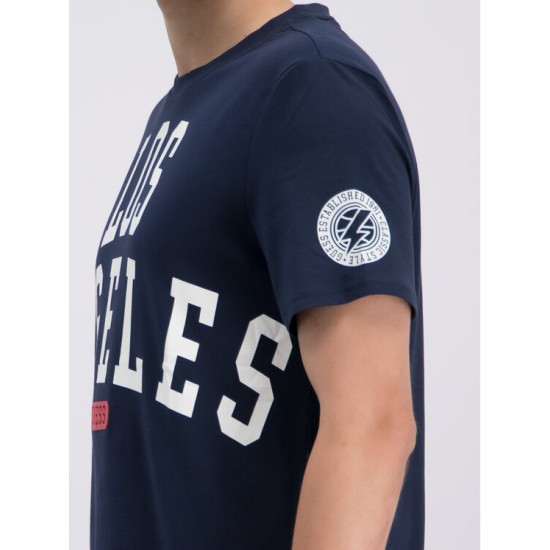 T-SHIRT GUESS MEN REGULAR FIT BLEUMARIN