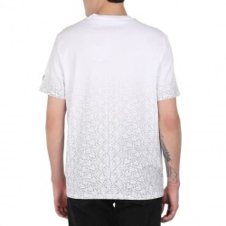 T-SHIRT GUESS MEN MULTI-LOGO ALB