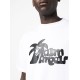 PALM ANGELS HUNTER T-SHIRT WHITE-BLACK – TRICOU BUMBAC ALB CU LOGO