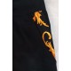 VERSACE INFORMAL PANTS DRILL COTTON FABRIC + IBISCUS PRINT