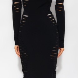 VERSACE KNIT DRESS SLASHES SERIE
