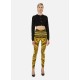 VERSACE LEGGINGS LYCRA FABRIC WITH BAROQUE HERITAGE PRINT