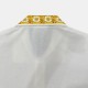 VERSACE TRICOU POLO ALB BARBATI – GULER CU IMPRIMEU HERITAGE
