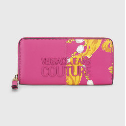 VERSACE JEANS COUTURE PORTOFEL DAMĂ ROZ CU IMPRIMEU 