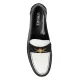 VERSACE MEDUSA LOAFERS BLACK & WHITE