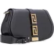 VERSACE GRECA GODDESS LEATHER CROSSBODY BAG BLACK