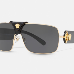 VERSACE – OCHELARI DE SOARE BAROQUE PILOT O2207Q-O10028738 – GOLD/BLACK – UNISEX