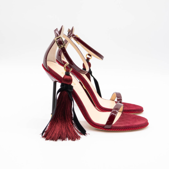 REVOLVER REQUEEN SANDALE ROOM 229 BURGUNDY 