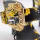 VERSACE JEANS COUTURE SANDALE NEGRE - IMPRIMEU BAROC