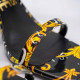 VERSACE JEANS COUTURE SANDALE NEGRE - IMPRIMEU BAROC