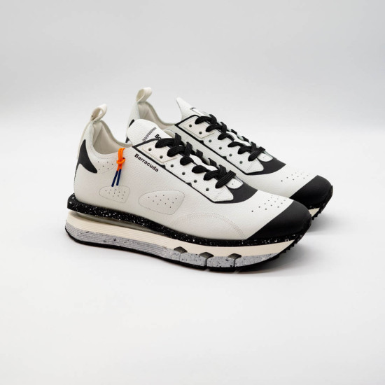 SNEAKERS BARRACUDA BĂRBAȚI - NIKHO WHITE