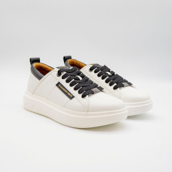 SNEAKERS ALEXANDER SMITH ECO-WEMBLEY MAN WHITE-BLACK