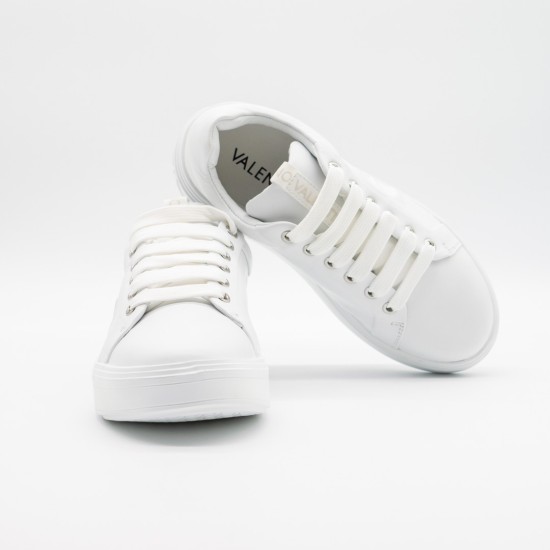 VALENTINO SNEAKERS DAMĂ 'REY' - ALBI