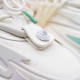 SNEAKERS DAMĂ BALMAIN UNICORN - ALBI CU ACCENTE COLORATE