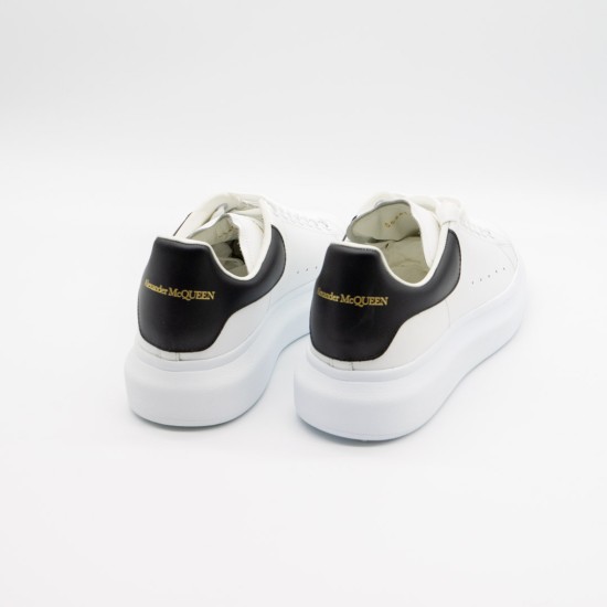 ALEXANDER MCQUEEN SNEAKERS DAMĂ - ALB CU NEGRU