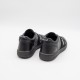 VALENTINO SLIP-ON SNEAKER DAMĂ - BLACK LEATHER AND BLACK ELASTIC BAND