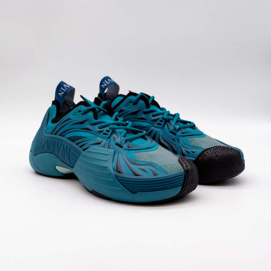 LANVIN MESH FLASH-X SNEAKERS BLUE