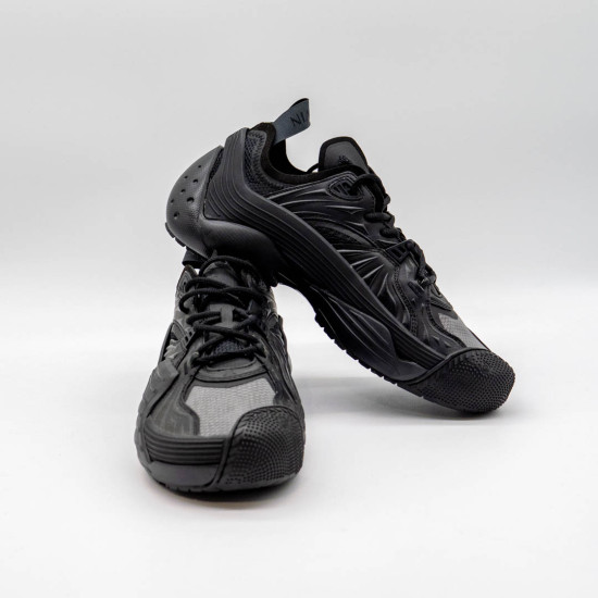 LANVIN MESH FLASH-X SNEAKERS BLACK