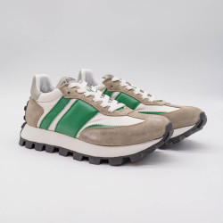 SNEAKERS FABI ALPACA/VERDE/BIANCO