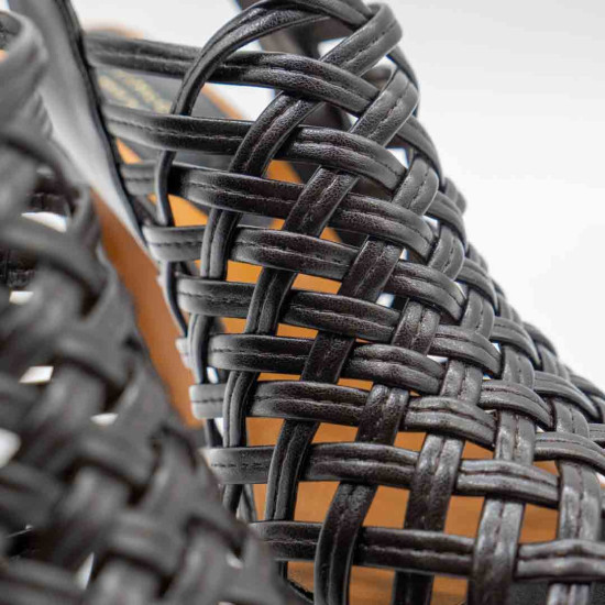 STELLA MCCARTNEY SPUR WOVEN SLINGBACKS-BLACK