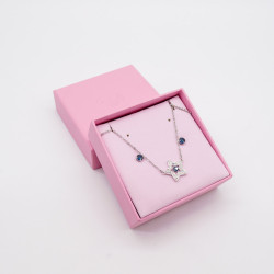 SWAROVSKI SET COLIER PANDANT STEA SI CERCEI