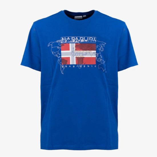 NAPAPIJRI TRICOU SEVERIN ALBASTRU MAZARIN