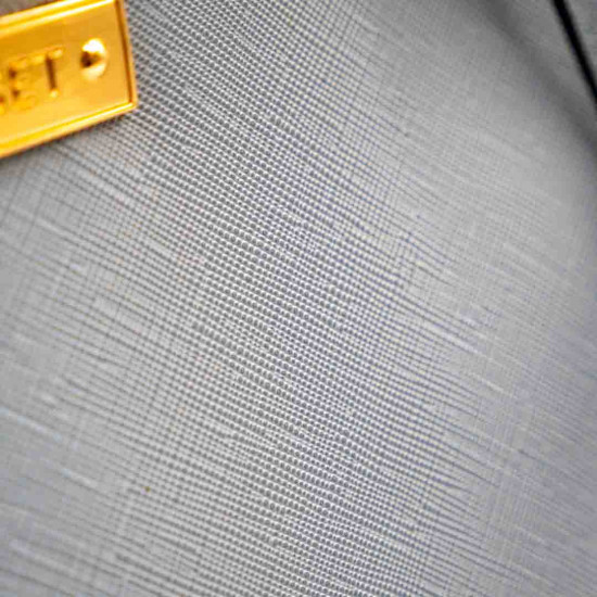 TWINSET - GEANTĂ SHOPPER - SAFFIANO BLUE