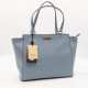TWINSET - GEANTĂ SHOPPER - SAFFIANO BLUE