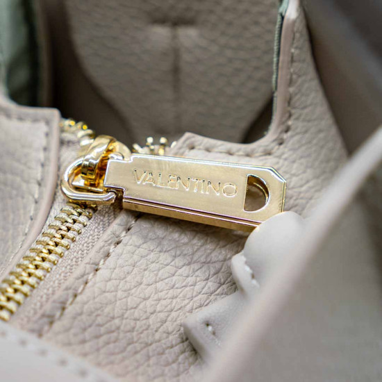 VALENTINO TOTE BAG ALEXIA - PIELE ECOLOGICĂ - GRI DESCHIS