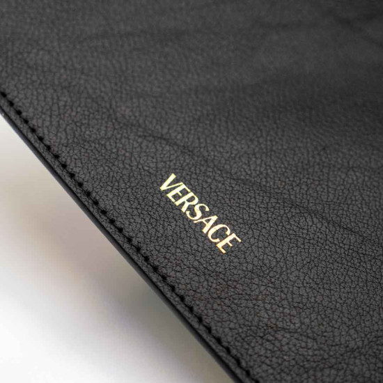 VERSACE TOTE LA MEDUSA - PIELE NATURALĂ - NEAGRĂ