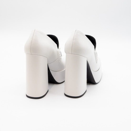 VERSACE LOAFERS DAMĂ - ALBI - PIELE NATURALĂ 