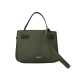 VERSACE SMALL TOTE PIELE ȘI SUEDE VERDE KAKI